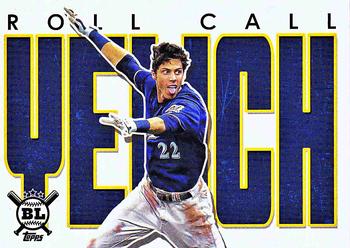 2020 Topps Big League - Roll Call #RC-8 Christian Yelich Front
