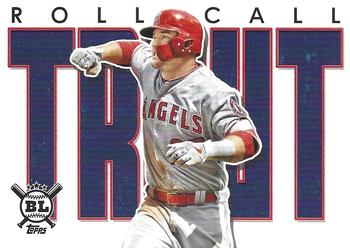 2020 Topps Big League - Roll Call #RC-19 Mike Trout Front