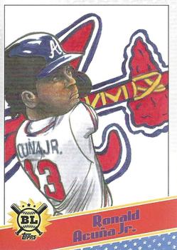 2020 Topps Big League - Star Caricature Reproductions #SCO-RA Ronald Acuña Jr. Front