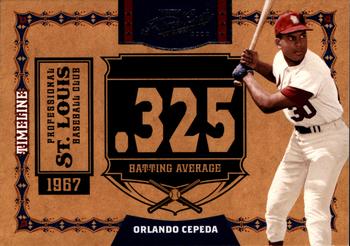 2008 Playoff Prime Cuts - Timeline #9 Orlando Cepeda Front