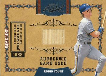2008 Playoff Prime Cuts - Timeline Bats #21 Robin Yount Front