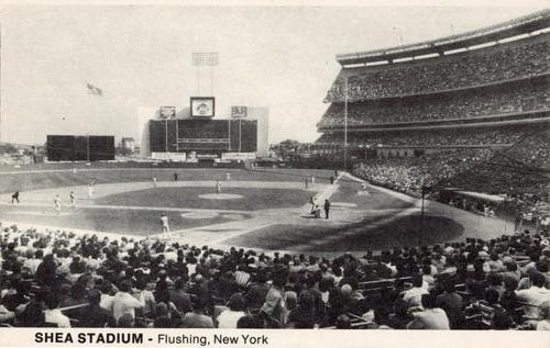 1974 TCMA Ballparks Postcards #NNO Shea Stadium Front