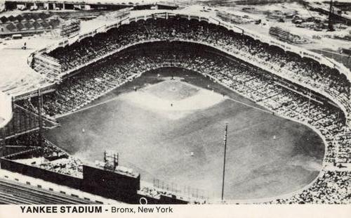 1974 TCMA Ballparks Postcards #NNO Yankee Stadium Front