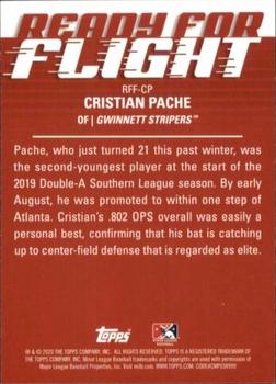 2020 Topps Pro Debut - Ready for Flight #RFF-CP Cristian Pache Back