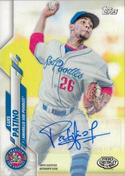 2020 Topps Pro Debut - Autographs #PD-57 Luis Patino Front