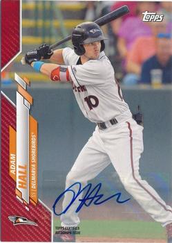 2020 Topps Pro Debut - Autographs Red #PD-186 Adam Hall Front