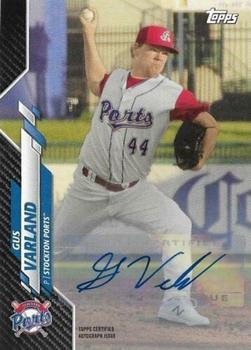 2020 Topps Pro Debut - Autographs Black #PD-45 Gus Varland Front