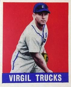1948-49 Leaf (Reprint) #5 Virgil Trucks Front