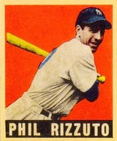 1948-49 Leaf (Reprint) #11 Phil Rizzuto Front