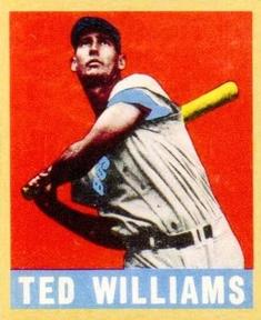 1948-49 Leaf (Reprint) #76 Ted Williams Front