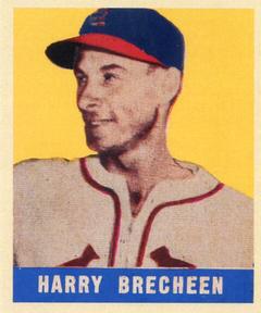1948-49 Leaf (Reprint) #158 Harry Brecheen Front