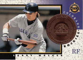 1998 Pinnacle Mint Collection - Samples #24 Larry Walker Front