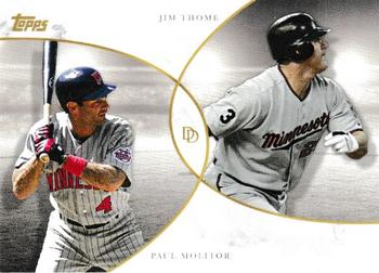 2020 Topps On-Demand Set 9: Dynamic Duals #18 Jim Thome / Paul Molitor Front