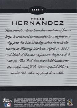 2008 Finest - Finest Moments #FM-FH Felix Hernandez Back