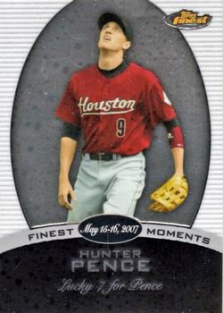 2008 Finest - Finest Moments #FM-HP Hunter Pence Front