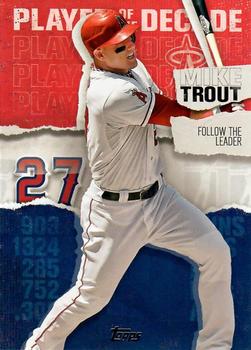 2020 Topps - Topps Player of the Decade: Mike Trout #MT-8 Mike Trout Front