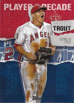 2020 Topps - Topps Player of the Decade: Mike Trout #MT-11 Mike Trout Front