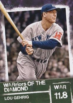 2020 Topps - WARriors of the Diamond #WOD-8 Lou Gehrig Front