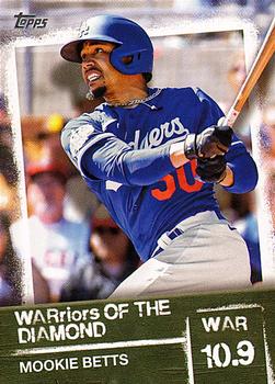 2020 Topps - WARriors of the Diamond #WOD-32 Mookie Betts Front