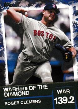 2020 Topps - WARriors of the Diamond Blue #WOD-5 Roger Clemens Front