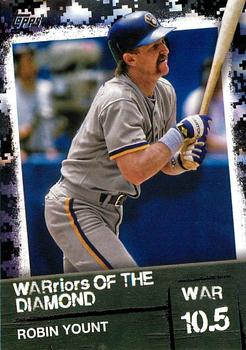 2020 Topps - WARriors of the Diamond Black #WOD-48 Robin Yount Front