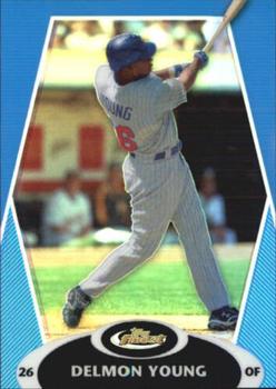 2008 Finest - Refractors Blue #48 Delmon Young Front