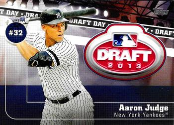 2020 Topps - Draft Day Medallions #DDM-AJ Aaron Judge Front