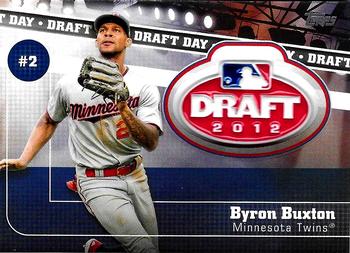 2020 Topps - Draft Day Medallions #DDM-BB Byron Buxton Front