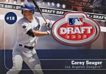 2020 Topps - Draft Day Medallions #DDM-CS Corey Seager Front