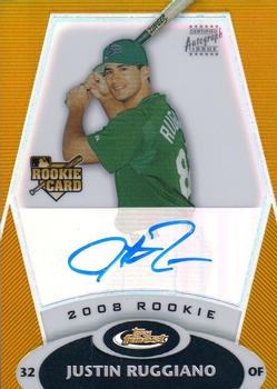 2008 Finest - Refractors Gold #166 Justin Ruggiano Front