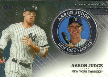 2020 Topps - Topps Player Medallions #TPM-AJ Aaron Judge Front