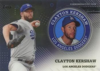 2020 Topps - Topps Player Medallions #TPM-CK Clayton Kershaw Front