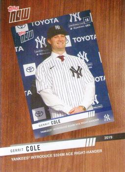 2020 Topps - Best of Topps Now #BTN-8 Gerrit Cole Front