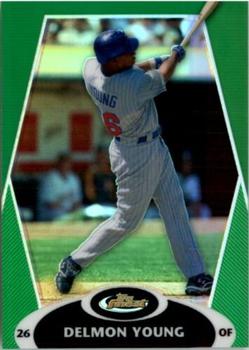 2008 Finest - Refractors Green #48 Delmon Young Front