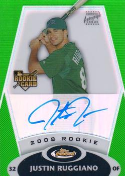 2008 Finest - Refractors Green #166 Justin Ruggiano Front