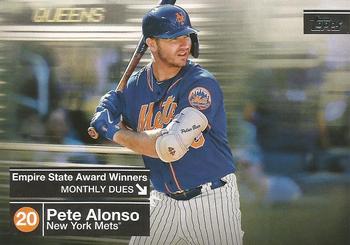 2020 Topps - Empire State Award Winners #ESAW-6 Pete Alonso Front