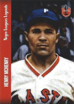 2020 Dreams Fulfilled Negro Leagues Legends #7 Henry McHenry Front