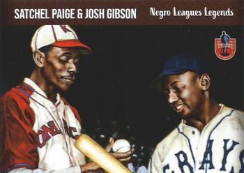 2020 Dreams Fulfilled Negro Leagues Legends #23 Satchel Paige / Josh Gibson Front