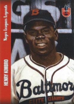 2020 Dreams Fulfilled Negro Leagues Legends #84 Henry Kimbro Front