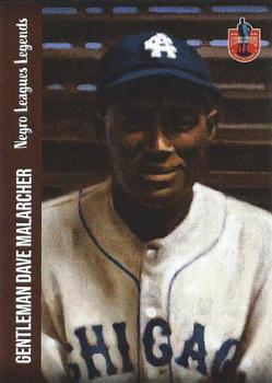 2020 Dreams Fulfilled Negro Leagues Legends #115 Gentleman Dave Malarcher Front