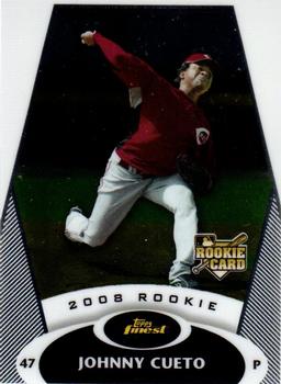 2008 Finest - Rookie Redemption #1 Johnny Cueto Front
