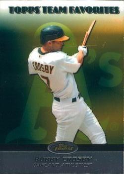 2008 Finest - Topps Team Favorites #TF-BC Bobby Crosby Front