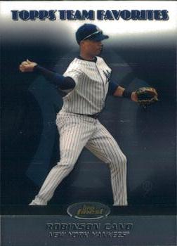 2008 Finest - Topps Team Favorites #TF-RC Robinson Cano Front