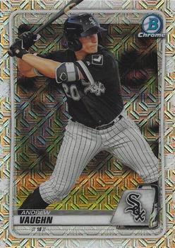 2020 Bowman - Chrome Prospects Mojo Refractor #BCP-26 Andrew Vaughn Front