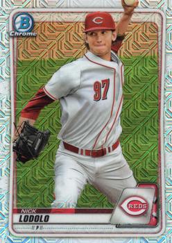2020 Bowman - Chrome Prospects Mojo Refractor #BCP-39 Nick Lodolo Front
