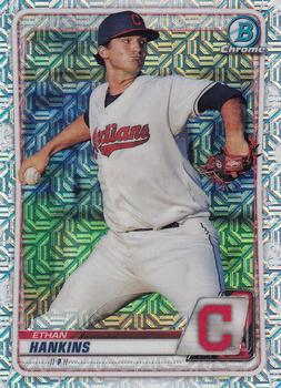 2020 Bowman - Chrome Prospects Mojo Refractor #BCP-44 Ethan Hankins Front