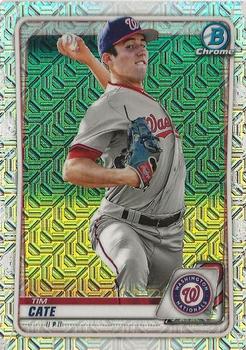 2020 Bowman - Chrome Prospects Mojo Refractor #BCP-83 Tim Cate Front