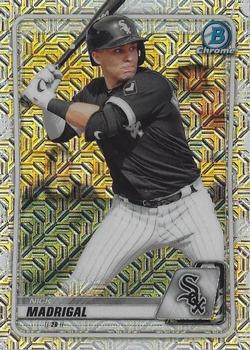 2020 Bowman - Chrome Prospects Mojo Refractor #BCP-101 Nick Madrigal Front