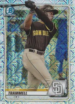 2020 Bowman - Chrome Prospects Mojo Refractor #BCP-130 Taylor Trammell Front