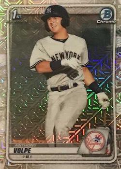 2020 Bowman - Chrome Prospects Mojo Refractor #BCP-139 Anthony Volpe Front